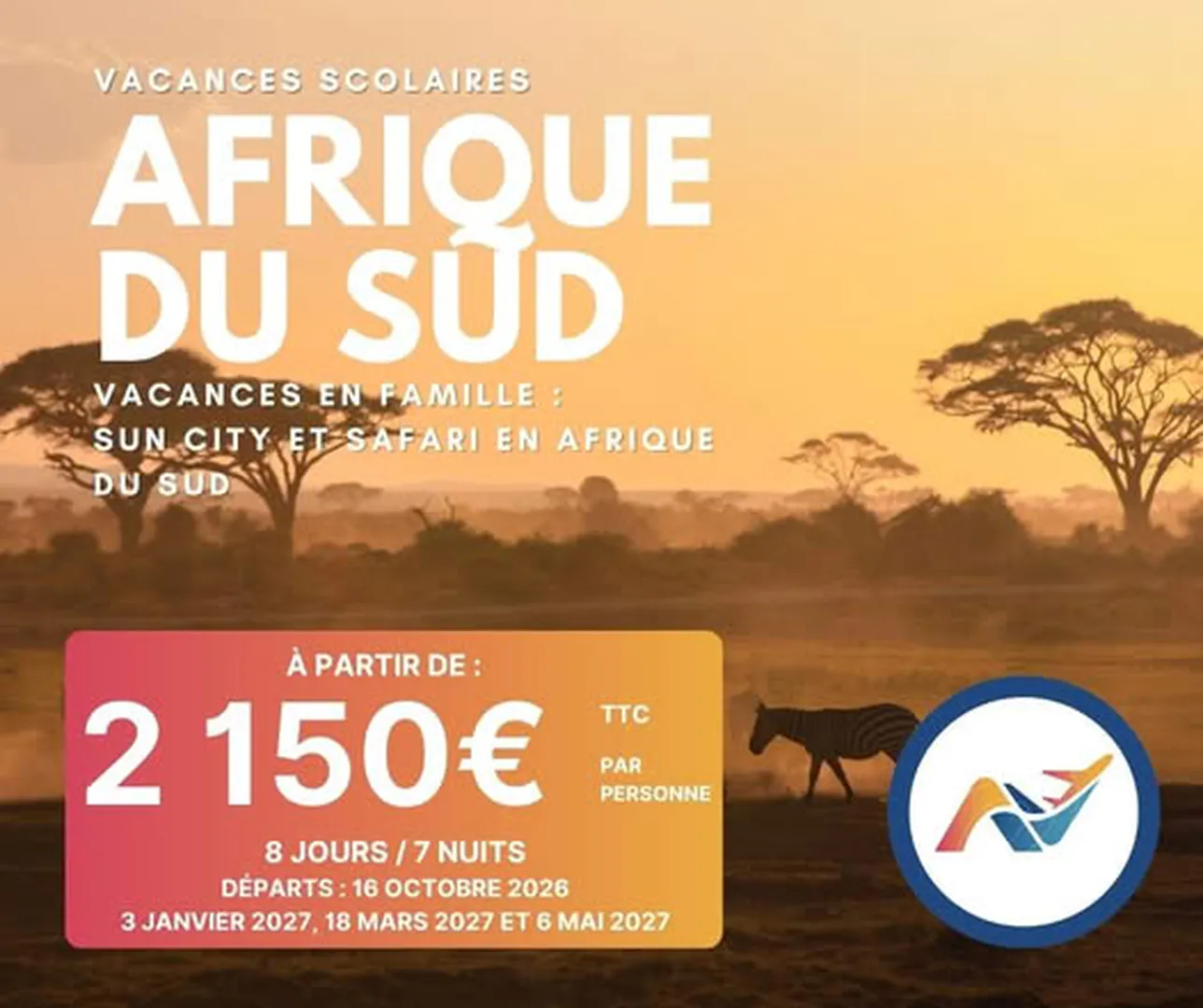 Vacances scolaires en famille à Sun City